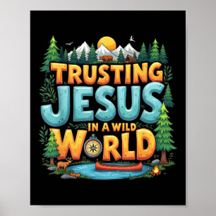 True North Vbs Jesus in einer wilden Welt vertraue Poster