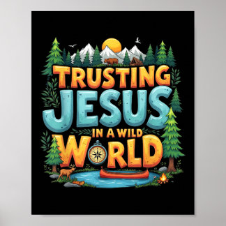 True North Vbs Jesus in einer wilden Welt vertraue Poster