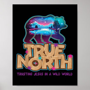 True North Vertrauend auf Jesus Vbs 2025 Wilde Wel Poster