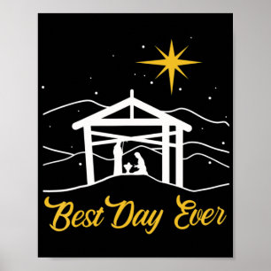 True Story Weihnachten Jesus Krippe Geschenk, Chri Poster