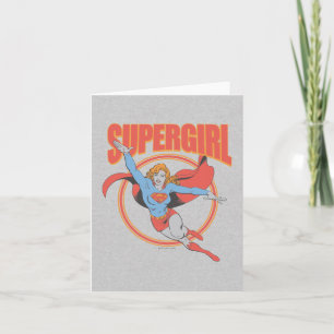 True Vintage Supergirl Flying Graphic