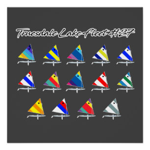 Truesdale Lake Fleet #27 Poster neueste