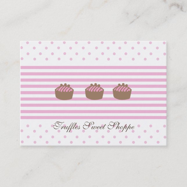 Truffes Chubby Cartes de visite (Devant)