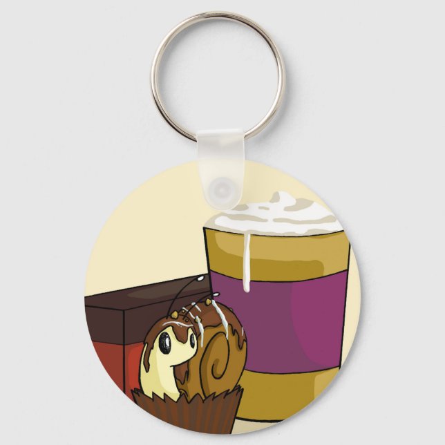 Truffle Snail Schlüsselanhänger (Vorderseite)