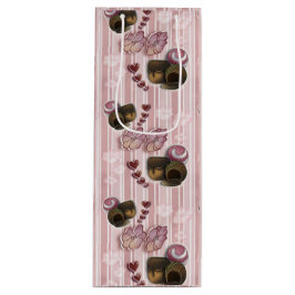Truffle- Stripes Geschenktüte Für Weinflaschen