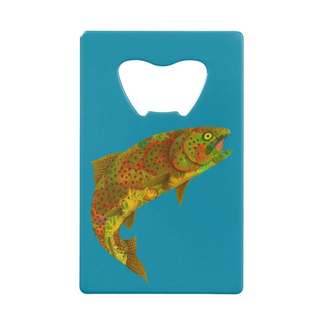 Truite arc-en-ciel feuille Aspen 6 (Devant)