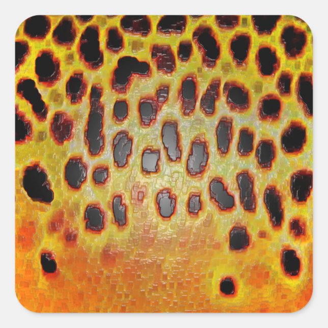 Truite Brown - Stickers (Devant)