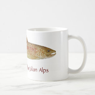 Truite de marbre de la tasse d'Alpes de Julian