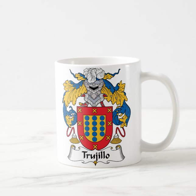 Trujillo-Familienwappen Kaffeetasse (Rechts)