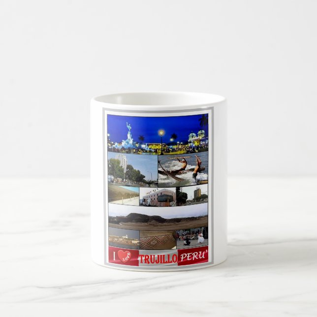 Trujillo I Liebe - Peru - Kaffeetasse (Mittel)