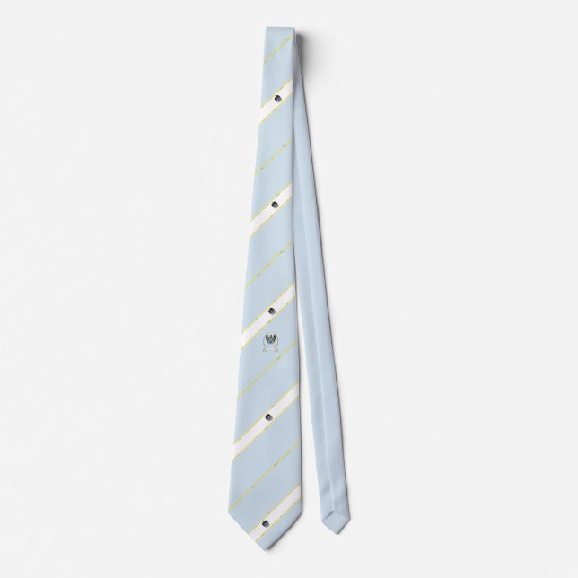 Trujillo stripes Flag Krawatte (Vorderseite)