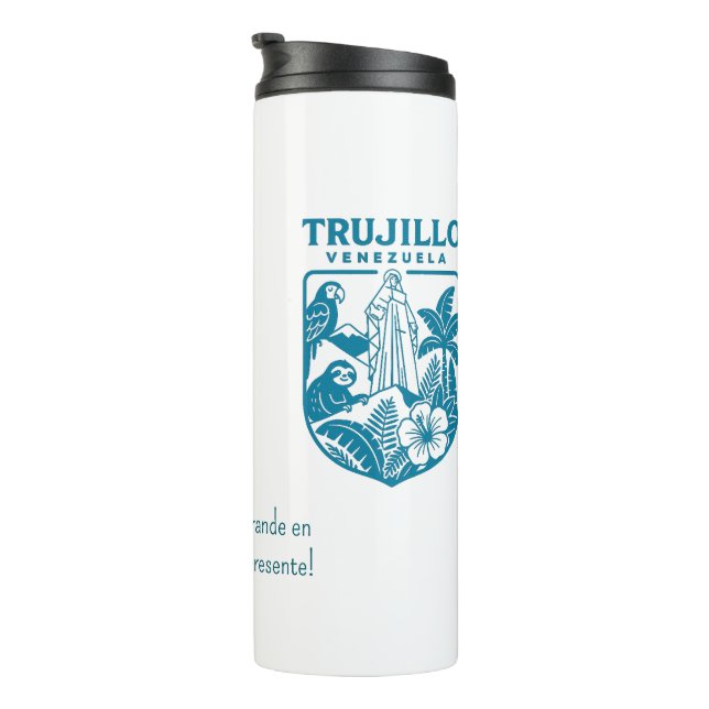 Trujillo Venezuela | Diseño cultural Venezolano Thermosbecher (Nach rechts gedreht)