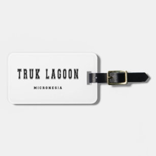 Truk Lagune Mikronesien Gepäckanhänger