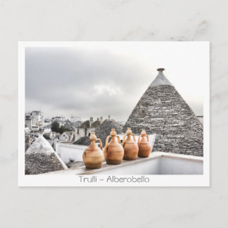 Trulli - Alberobello Postkarte