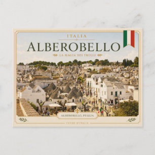 Trulli-Dorf, Alberobello - Italien Postkarte