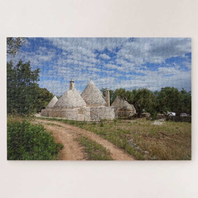 Trulli Häuser in Puglia/in Apulien (Horizontal)