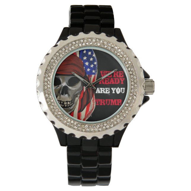 TRUMENBIKER ARMBANDUHR (Vorderseite)