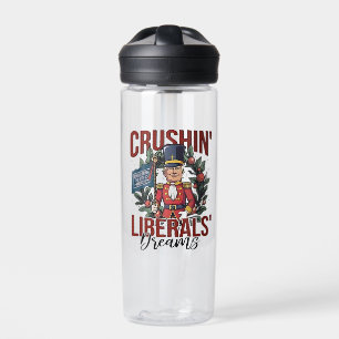 Trümmer der Liberalen Träume Trump Nussknacker Wei Trinkflasche