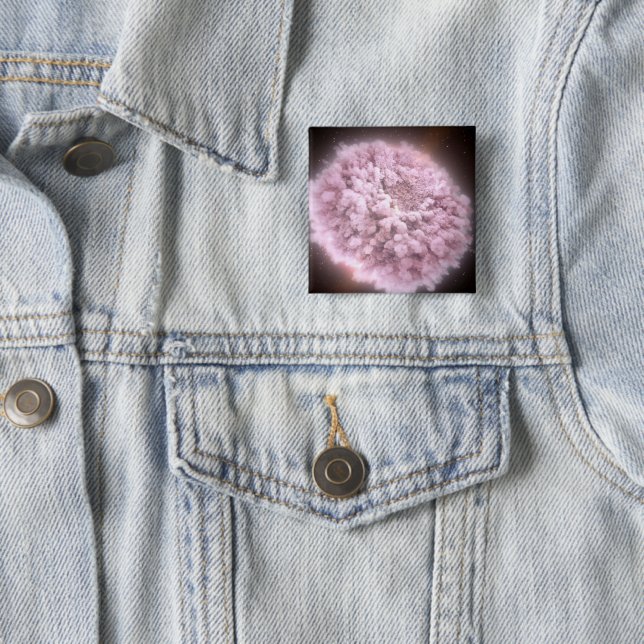 Trümmerwolke aus zwei Neutronenstern Button (Beispiel)