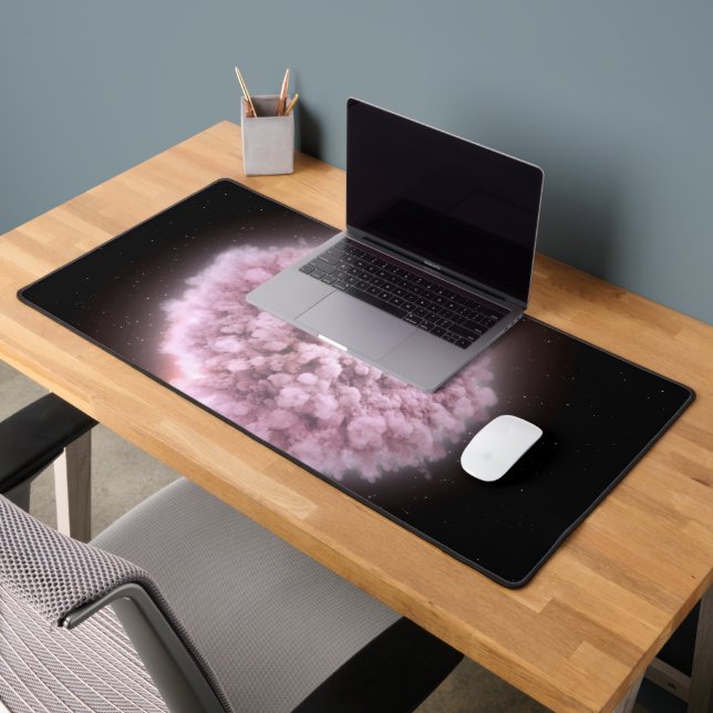 Trümmerwolke aus zwei Neutronenstern Schreibtischunterlage (Büro 2)