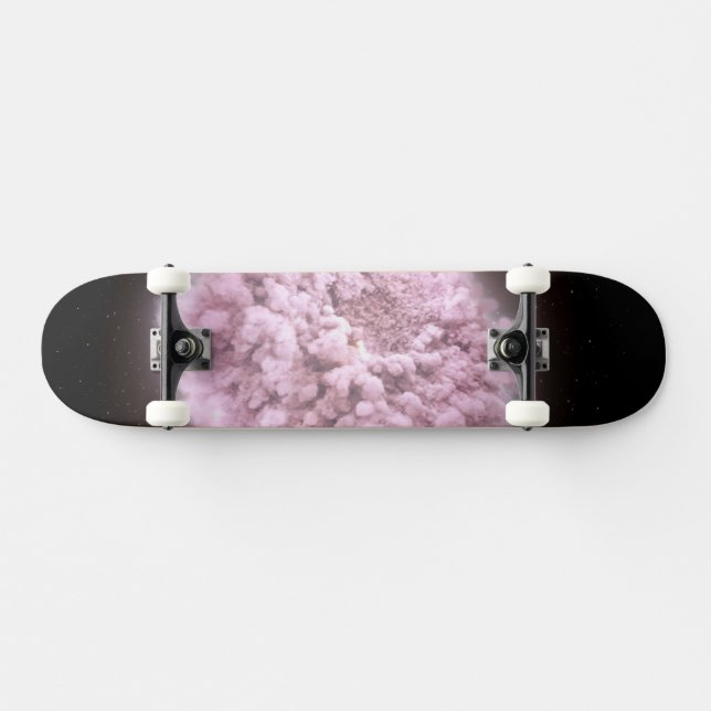 Trümmerwolke aus zwei Neutronenstern Skateboard (Horizontal)