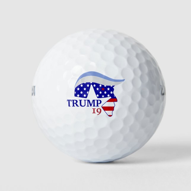Trump19 Golfball (Vorderseite)