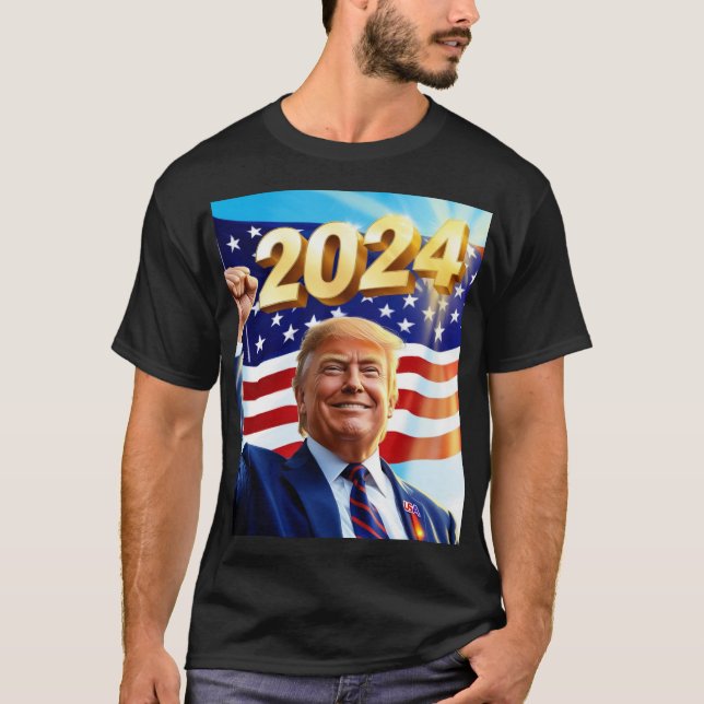 Trump2024 T-Shirt (Vorderseite)