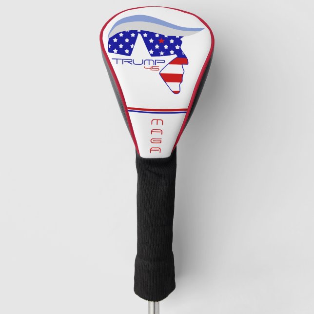 Trump45 Golf Head Cover Golf Headcover (Vorderseite)