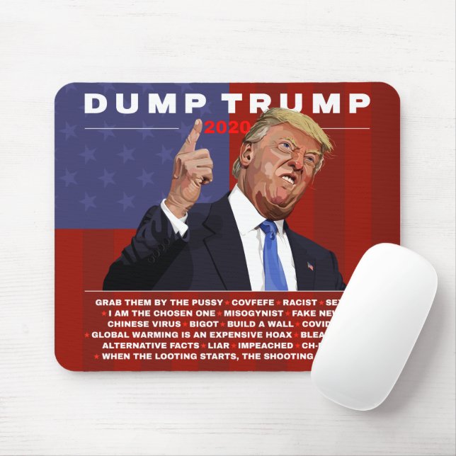 Trump 2020-Abbildung Mousepad (Mit Mouse)
