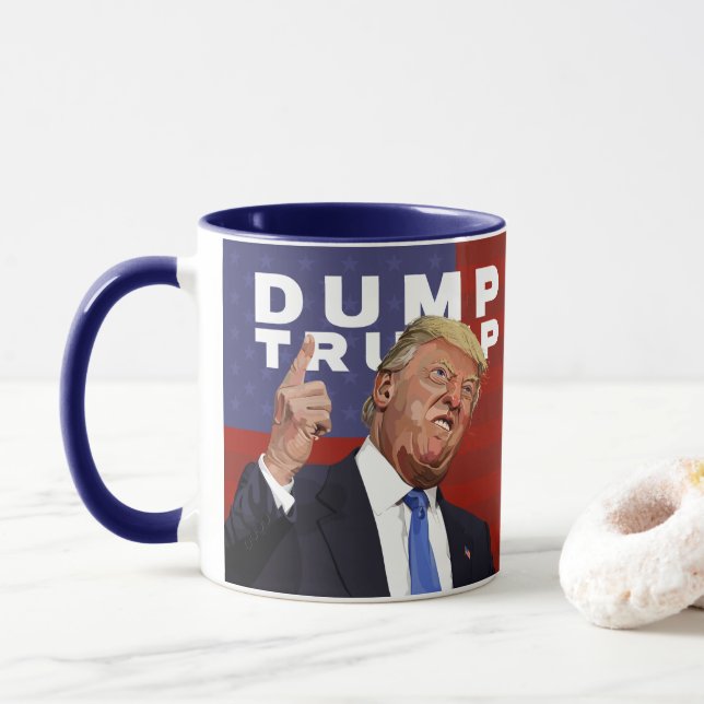 Trump 2020-Abbildung Tasse (Mit Donut)