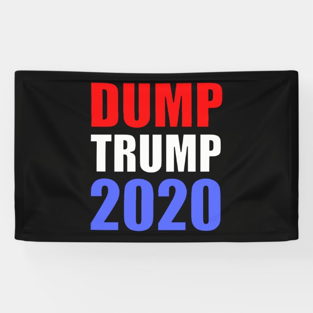 Trump 2020 Anti-Trump Banner (Horizontal)