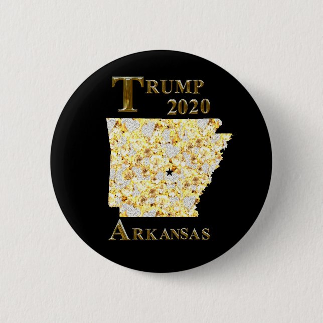 TRUMP 2020 ARKANSAS BUTTON (Vorderseite)