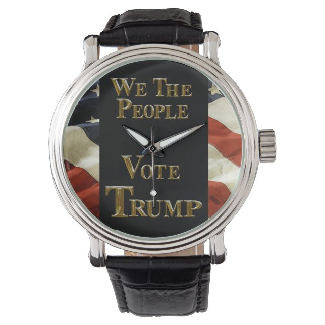 TRUMP 2020 ARMBANDUHR (Vorderseite)