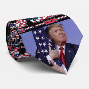 Trump 2020 Behalte Amerika Großes Krawatte