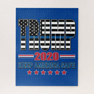 Trump 2020 Behalte Amerika sicher