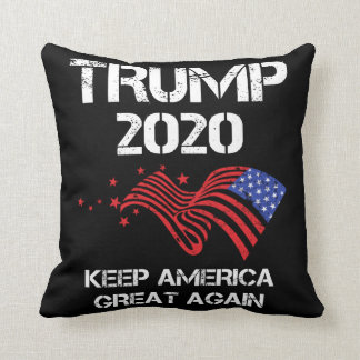 Trump 2020 Behalte Amerika wieder groß Kissen