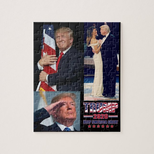 Trump 2020 Behielt Amerika groß (Vertikal)