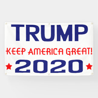 Trump 2020 Behielt Amerika groß Banner