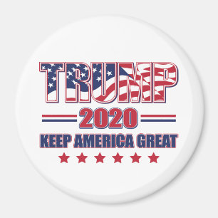 Trump 2020 Behielt Amerika groß Magnet