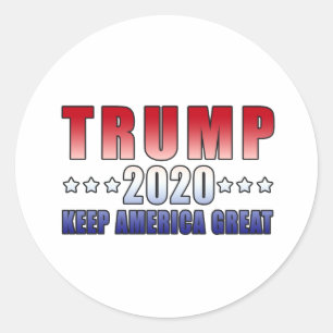 Trump 2020 Behielt Amerika große Aufkleber