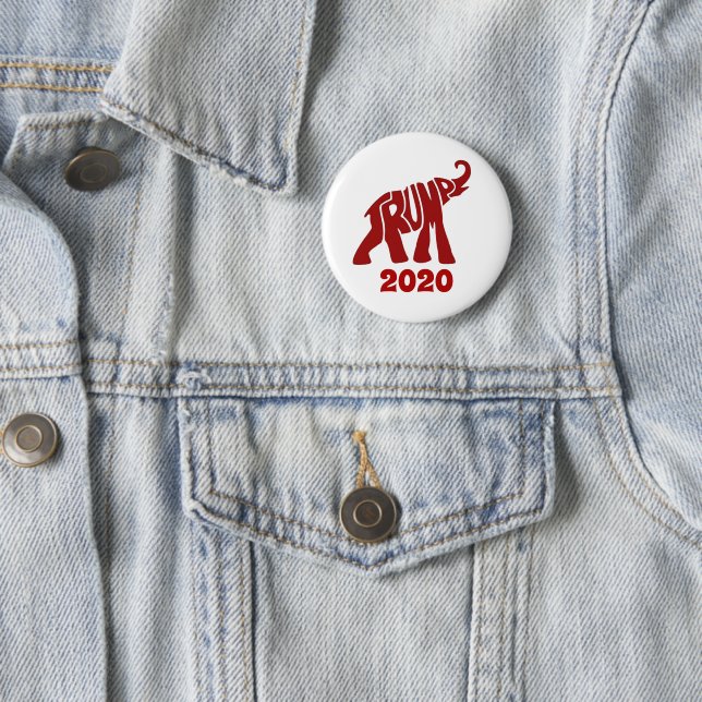 Trump 2020 button (Beispiel)