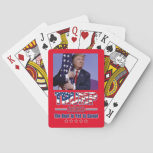 Trump 2020 Das Beste ist noch nicht gekommen Spielkarten