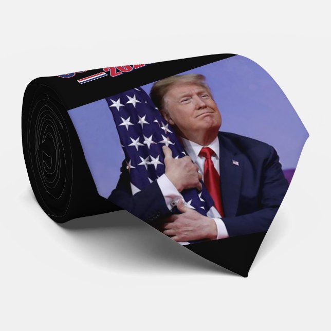 Trump 2020 Das große amerikanische Comeback Krawatte (Gerollt)