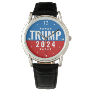 Trump 2020 Fett Patriotic Armbanduhr