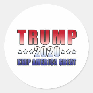Trump 2020 Gardez les grands autocollants américai