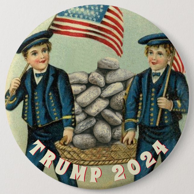 TRUMP 2020 - GEBÄUDE BUTTON (Vorderseite)
