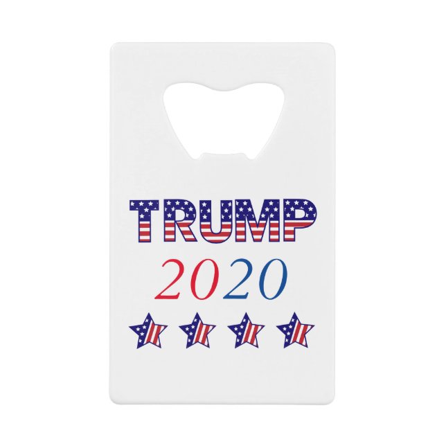 Trump 2020 geldbeutel flaschenöffner (Vorderseite)