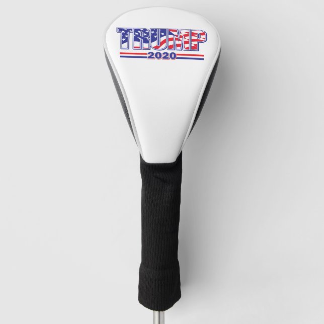 Trump 2020 golf headcover (Vorderseite)
