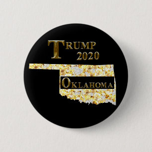 TRUMP 2020 OKLAHOMA BUTTON