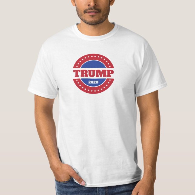 Trump 2020 Red White & Blue T-Shirt (Vorderseite)